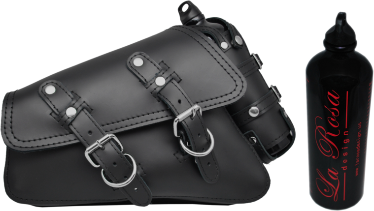 HarleyDavidson Sportster Swingarm Bag Solo Bag with Mounting Bracket   DarkStar Leatherworks
