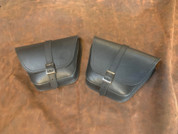 La Rosa Black Leather Bolt on Bags Bags for all Super 73 models Includes Mounting plates