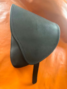 La Rosa Design Full Front Cover Left Side Swing Arm Bag For Harley Softail Models.