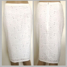 BODEN BRODERIE ANGLAISE COTTON SUMMER SKIRT WHITE SIZES 8 10 TALL 14 LEFT