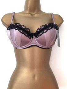 ULTIMO EMBRACE MINK BACONETTE SATIN UNDERWIRED BRA 30D 32A 32C 34A 34C 36B £26