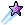 Purple shooting star icon for feedback score in between 50,000 to 99,999