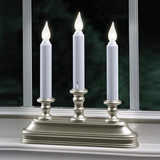 Carlon Three Tier Led Window Candle Cordless Window Candles