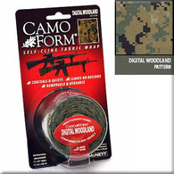 McNETT ACU Digital Camo Form Camouflage Tape 12ft Roll - Marpat Woodland