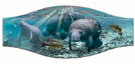 SeaScapes Manatee Mask Strap Cover