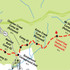BENTON MACKAYE TRAIL ELEVATION PROFILE MAP SET TRAIL MAP AND WAYPOINTS