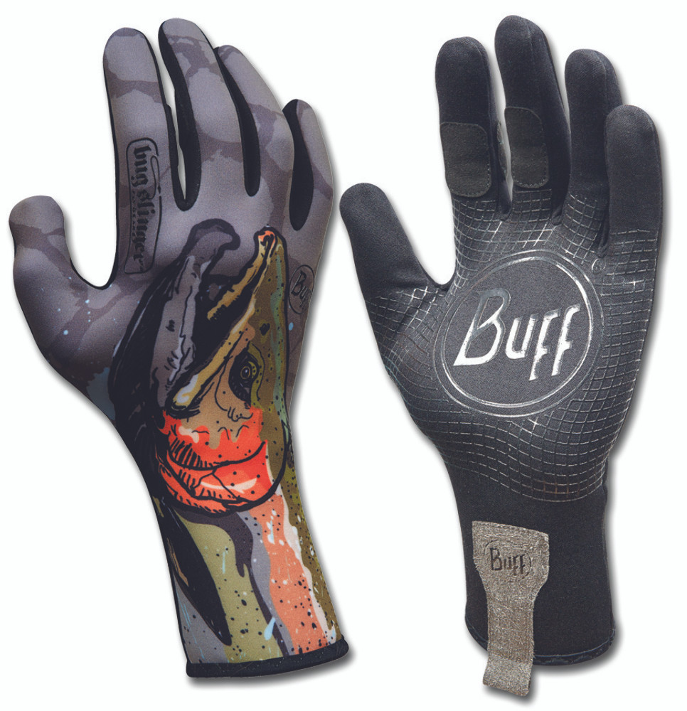 Buff Sport MXS 2 Gloves, Steelhead, X-Small/Small - Go2 Outfitters