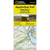 National Geographic Map - Appalachian Trail - Swatara Gap to Delaware Water Gap