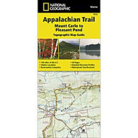 National Geographic Map - Appalachian Trail - Mount Carlo to Pleasant Pond