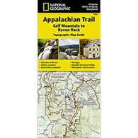 National Geographic Map - Appalachian Trail - Calf Mountain to Raven Rock