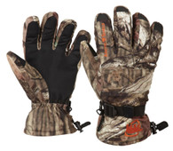 Arctic Shield Camp Gloves with Removable Fleece Liner - Mossy Oak Infinity - Small