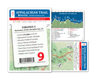 Appalachian Trail Map AT-9