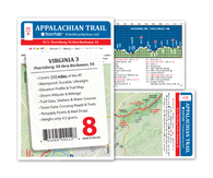 Appalachian Trail Map AT-8