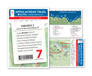 Appalachian Trail Map AT-7