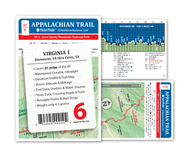 Appalachian Trail Map AT-6