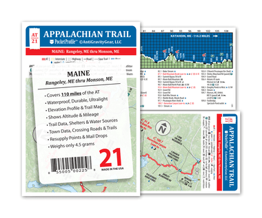 Appalachian Trail Map AT-21
