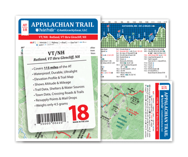 Appalachian Trail Map AT-18