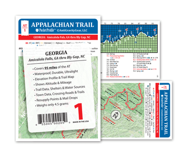 Appalachian Trail Map AT-1