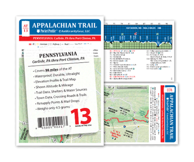 Appalachian Trail Map AT-13