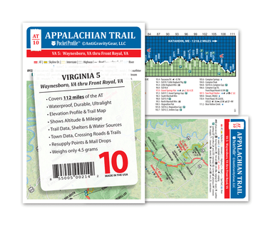 Appalachian Trail Map AT-10