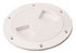 Deck Plate 4" Screw Out with Internal Collar White ABS