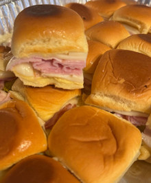 Mini Finger Sandwiches assorted. 