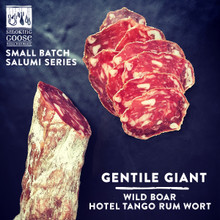 Smoking Goose's Gentile Giant Wild Boar Salami Sliced 4oz