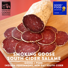 Smoking Goose South Cider Goose Salami 4 0z sliced  