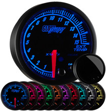 Elite 10 Color 1500 F Pyrometer EGT Gauge