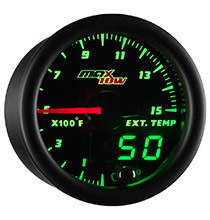 Black & Green MaxTow 1500 F Pyrometer Gauge
