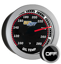 Tinted Oil Temperature Gauge