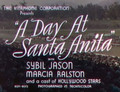 A Day At Santa Anita (1937) DVD