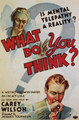 What Do You Think? (1937) DVD