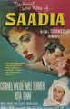 Saadia (1953) DVD