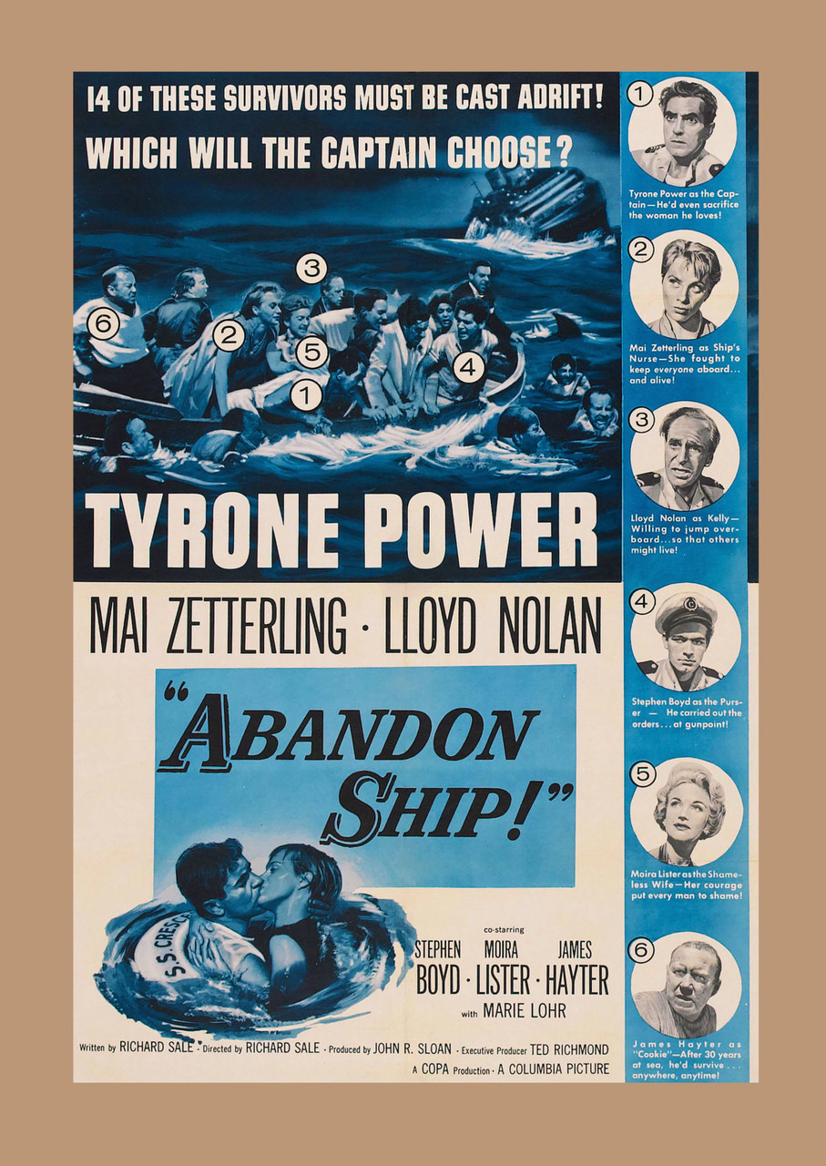 Abandon Ship (1957) DVD - Zeus