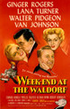 Week-End At The Waldorf (1945) DVD