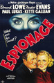 Espionage (1937) DVD