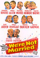 We're Not Married (1952) DVD