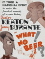 What! No Beer? (1933) DVD