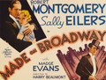 Made On Broadway (1933) DVD