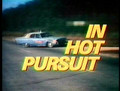 In Hot Pursuit (1977) DVD