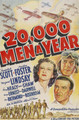 20,000 Men A Year (1939) DVD