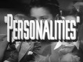 Personalities (1942) DVD