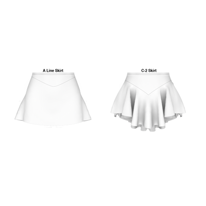 400-M018 Aline & C-2 Panty Skirt Pattern DOWNLOAD - www ...