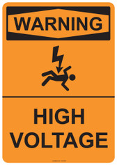 Warning High Voltage, #53-503 thru 70-503