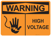 Warning High Voltage, #53-511 thru 70-511