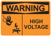 Warning High Voltage, #53-519 thru 70-519