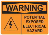 Warning Electrical Hazard, #53-534 thru 70-534