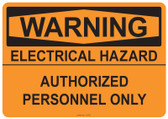 Warning Electrical Hazard, #53-538 thru 70-538