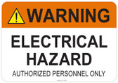 Warning Electrical Hazard #53-732 thru 70-732